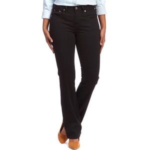 levis black bootcut jeans